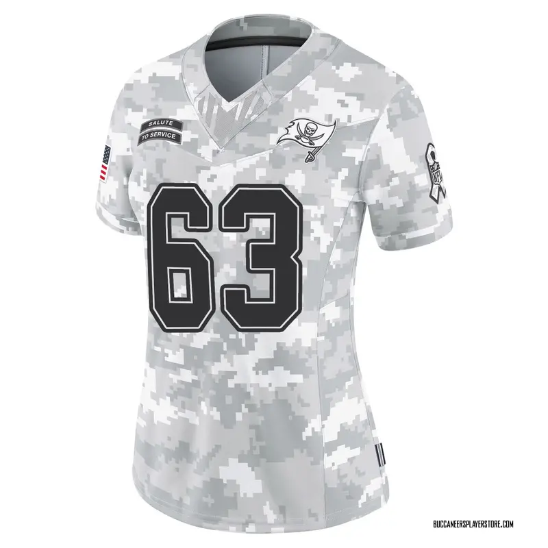 Nike Lee Roy Selmon Tampa Bay Buccaneers Limited Arctic Camo 2024 Salute to Service Jersey - Women's