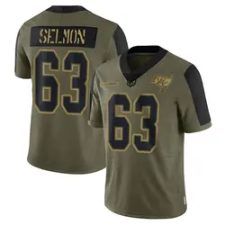 Nike Lee Roy Selmon Tampa Bay Buccaneers Limited Olive 2021 Salute To Service Jersey - Men's