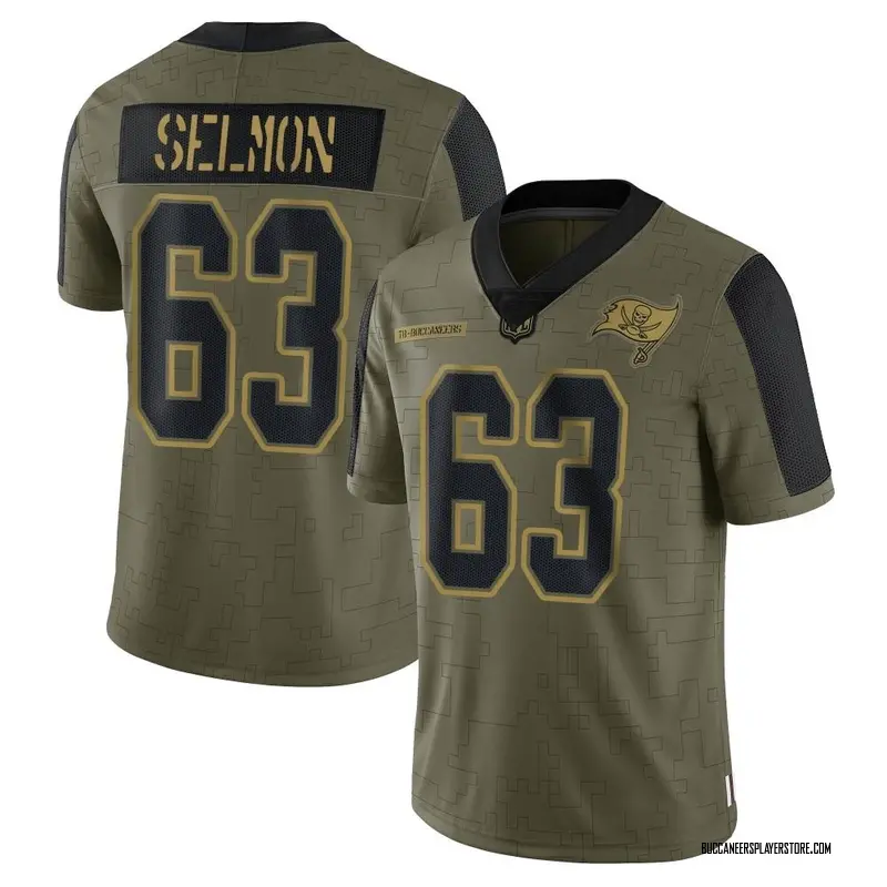 Nike Lee Roy Selmon Tampa Bay Buccaneers Limited Olive 2021 Salute To Service Jersey - Men's
