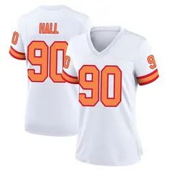 Nike Logan Hall Tampa Bay Buccaneers Game White '76 Jersey - Women's