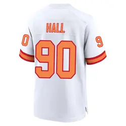 Nike Logan Hall Tampa Bay Buccaneers Game White '76 Jersey - Youth