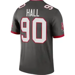 Nike Logan Hall Tampa Bay Buccaneers Legend Pewter Alternate Jersey - Men's