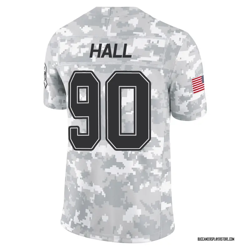 Nike Logan Hall Tampa Bay Buccaneers Limited Arctic Camo 2024 Salute to Service Jersey - Youth