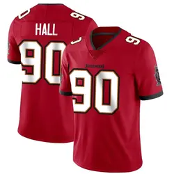 Nike Logan Hall Tampa Bay Buccaneers Limited Red Team Color Vapor Untouchable Jersey - Men's