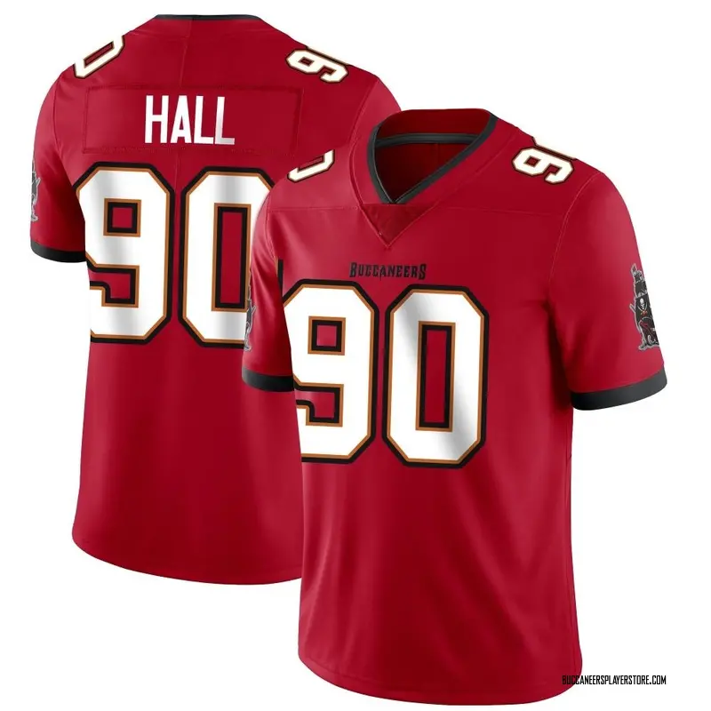 Nike Logan Hall Tampa Bay Buccaneers Limited Red Team Color Vapor Untouchable Jersey - Men's