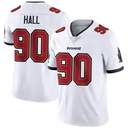 Nike Logan Hall Tampa Bay Buccaneers Limited White Vapor Untouchable Jersey - Men's