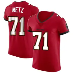 Nike Lorenz Metz Tampa Bay Buccaneers Elite Red Vapor Jersey - Men's