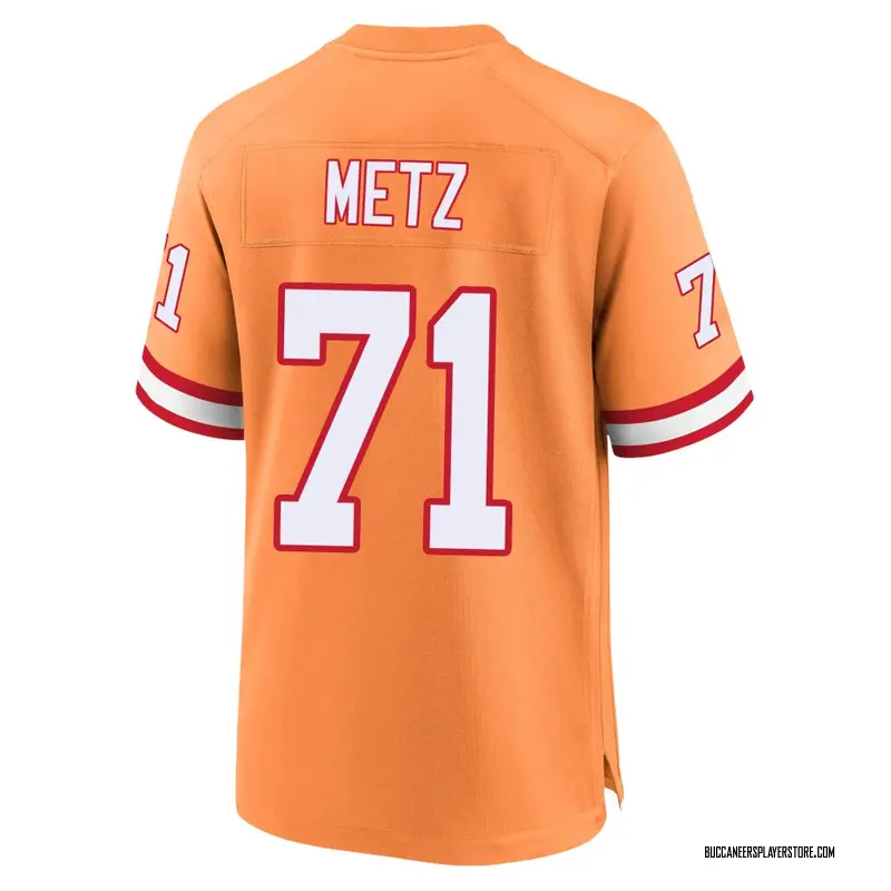 Nike Lorenz Metz Tampa Bay Buccaneers Game Cream sicle 50th Season Jersey - Youth