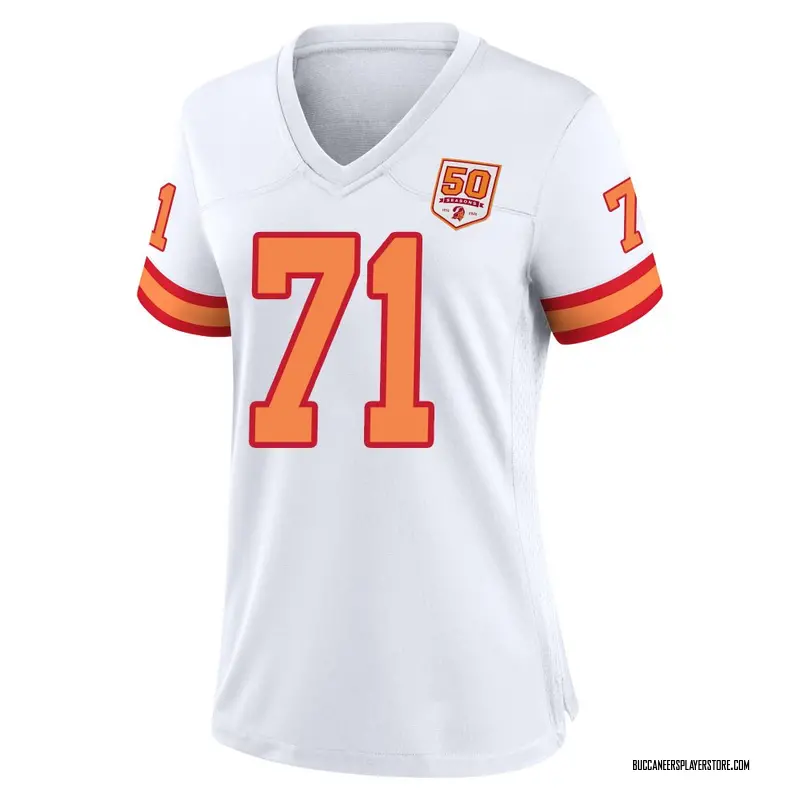 Nike Lorenz Metz Tampa Bay Buccaneers Game White '76 50th Season Jersey - Women's