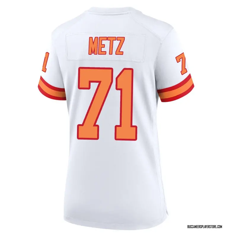 Nike Lorenz Metz Tampa Bay Buccaneers Game White '76 50th Season Jersey - Women's