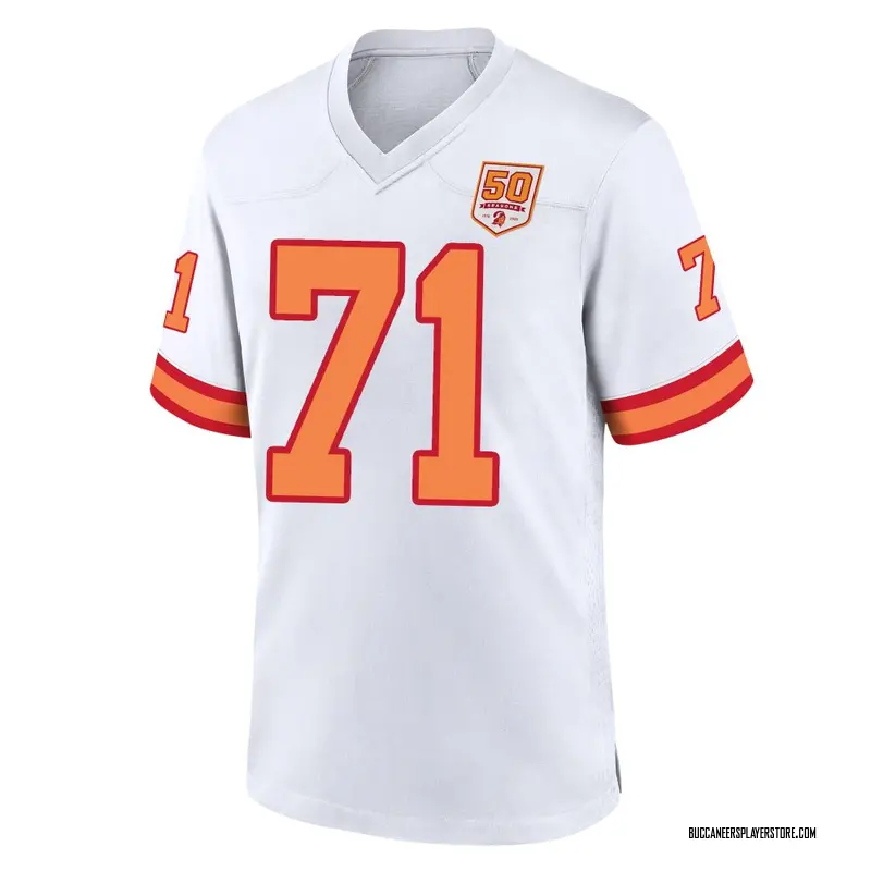 Nike Lorenz Metz Tampa Bay Buccaneers Game White '76 50th Season Jersey - Youth