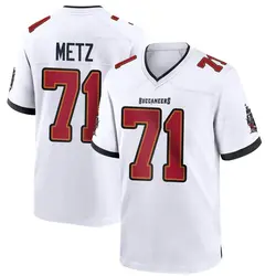 Nike Lorenz Metz Tampa Bay Buccaneers Game White Jersey - Men's