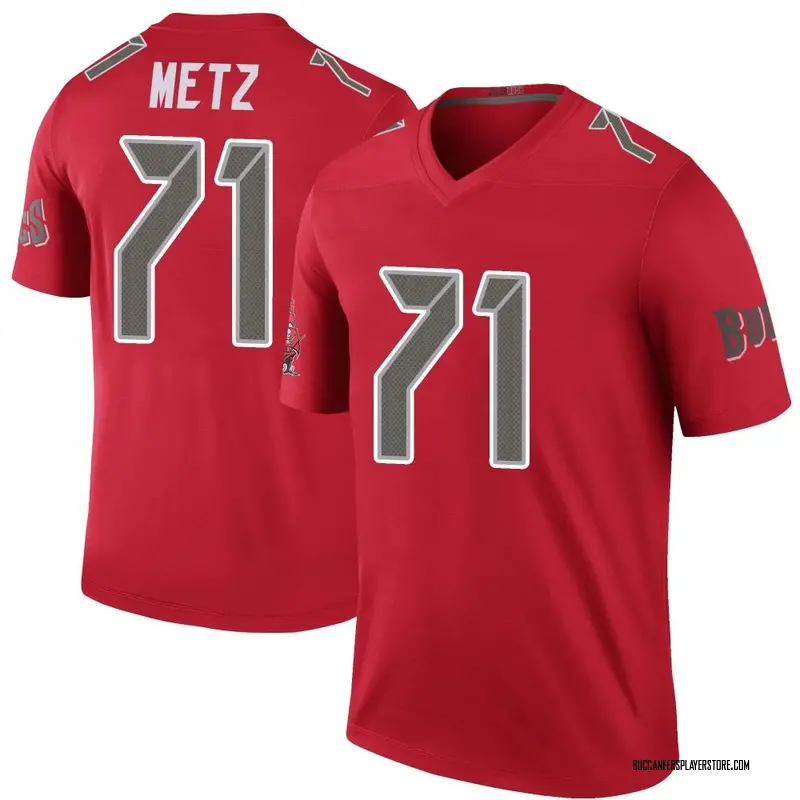Nike Lorenz Metz Tampa Bay Buccaneers Legend Red Color Rush Jersey - Youth