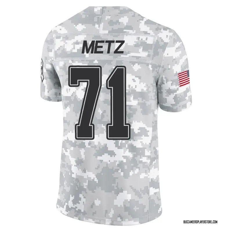 Nike Lorenz Metz Tampa Bay Buccaneers Limited Arctic Camo 2024 Salute to Service Jersey - Youth