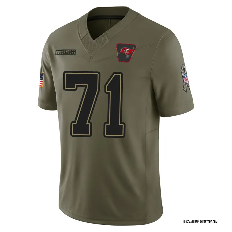 Nike Lorenz Metz Tampa Bay Buccaneers Limited Olive 2025 Salute to Service Jersey - Men's