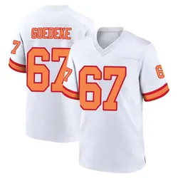 Nike Luke Goedeke Tampa Bay Buccaneers Game White '76 Jersey - Youth
