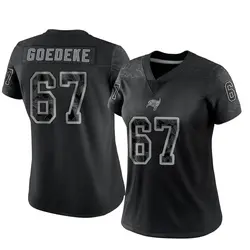 Nike Luke Goedeke Tampa Bay Buccaneers Limited Black Reflective Jersey - Women's