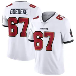Nike Luke Goedeke Tampa Bay Buccaneers Limited White Vapor Untouchable Jersey - Youth