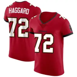Nike Luke Haggard Tampa Bay Buccaneers Elite Red Vapor Jersey - Men's