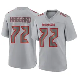 Nike Luke Haggard Tampa Bay Buccaneers Game Gray Atmosphere Fashion Jersey - Men's