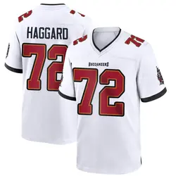 Nike Luke Haggard Tampa Bay Buccaneers Game White Jersey - Men's