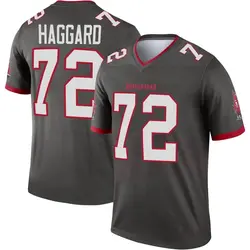 Nike Luke Haggard Tampa Bay Buccaneers Legend Pewter Alternate Jersey - Youth