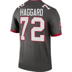 Nike Luke Haggard Tampa Bay Buccaneers Legend Pewter Alternate Jersey - Youth
