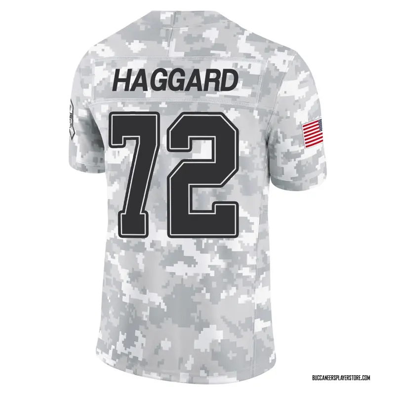 Nike Luke Haggard Tampa Bay Buccaneers Limited Arctic Camo 2024 Salute to Service Jersey - Men's