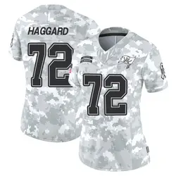 Nike Luke Haggard Tampa Bay Buccaneers Limited Arctic Camo 2024 Salute to Service Jersey - Women's