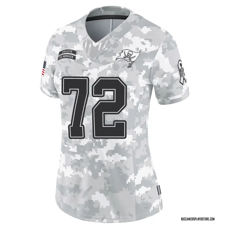 Nike Luke Haggard Tampa Bay Buccaneers Limited Arctic Camo 2024 Salute to Service Jersey - Women's