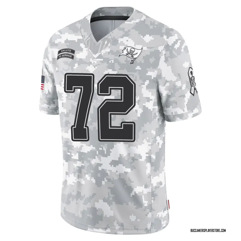 Nike Luke Haggard Tampa Bay Buccaneers Limited Arctic Camo 2024 Salute to Service Jersey - Youth