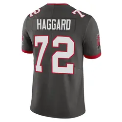Nike Luke Haggard Tampa Bay Buccaneers Limited Pewter Alternate Vapor Jersey - Men's