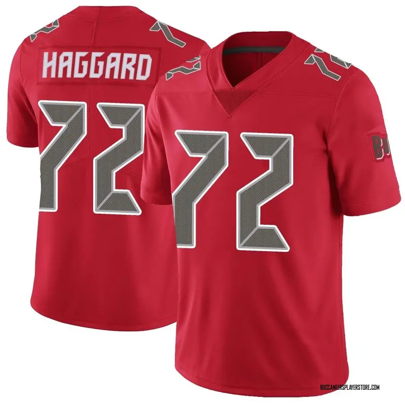 Nike Luke Haggard Tampa Bay Buccaneers Limited Red Color Rush Jersey - Youth