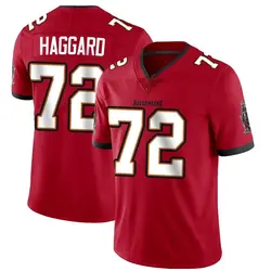 Nike Luke Haggard Tampa Bay Buccaneers Limited Red Team Color Vapor Untouchable Jersey - Youth