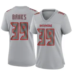 Nike Marcus Banks Tampa Bay Buccaneers Game Gray Atmosphere Fashion Jersey - Women's