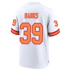 Nike Marcus Banks Tampa Bay Buccaneers Game White '76 Jersey - Men's