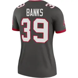 Nike Marcus Banks Tampa Bay Buccaneers Legend Pewter Alternate Jersey - Women's