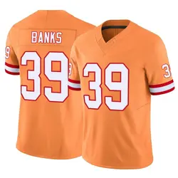 Nike Marcus Banks Tampa Bay Buccaneers Limited Orange Vapor F.U.S.E. Jersey - Men's