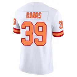 Nike Marcus Banks Tampa Bay Buccaneers Limited White '76 Vapor F.U.S.E. Jersey - Men's