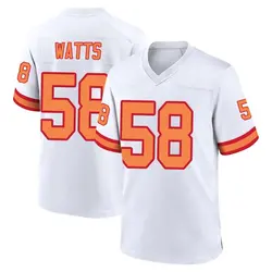 Nike Markees Watts Tampa Bay Buccaneers Game White '76 Jersey - Men's