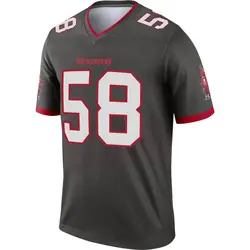 Nike Markees Watts Tampa Bay Buccaneers Legend Pewter Alternate Jersey - Men's