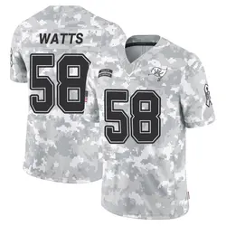 Nike Markees Watts Tampa Bay Buccaneers Limited Arctic Camo 2024 Salute to Service Jersey - Men's