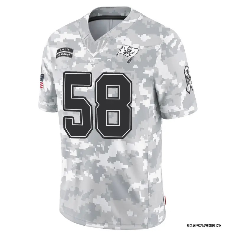 Nike Markees Watts Tampa Bay Buccaneers Limited Arctic Camo 2024 Salute to Service Jersey - Men's