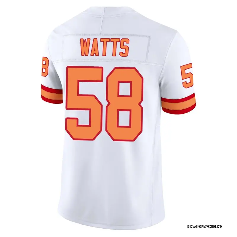 Nike Markees Watts Tampa Bay Buccaneers Limited White '76 Vapor F.U.S.E. Jersey - Men's