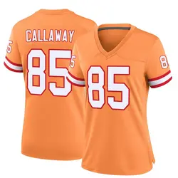 Nike Marquez Callaway Tampa Bay Buccaneers Game Orange Throwback Jersey - Women's