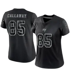 Nike Marquez Callaway Tampa Bay Buccaneers Limited Black Reflective Jersey - Women's