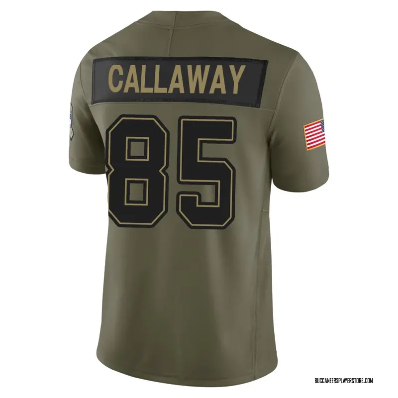 Nike Marquez Callaway Tampa Bay Buccaneers Limited Olive 2025 Salute to Service Jersey - Men's