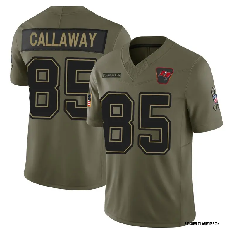 Nike Marquez Callaway Tampa Bay Buccaneers Limited Olive 2025 Salute to Service Jersey - Youth