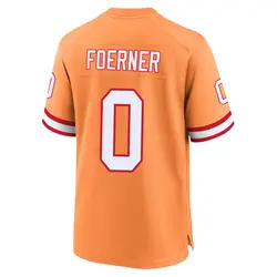 Nike Marshall Foerner Tampa Bay Buccaneers Game Cream sicle 50th Season Jersey - Youth