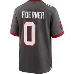 Nike Marshall Foerner Tampa Bay Buccaneers Game Pewter Alternate Jersey - Men's